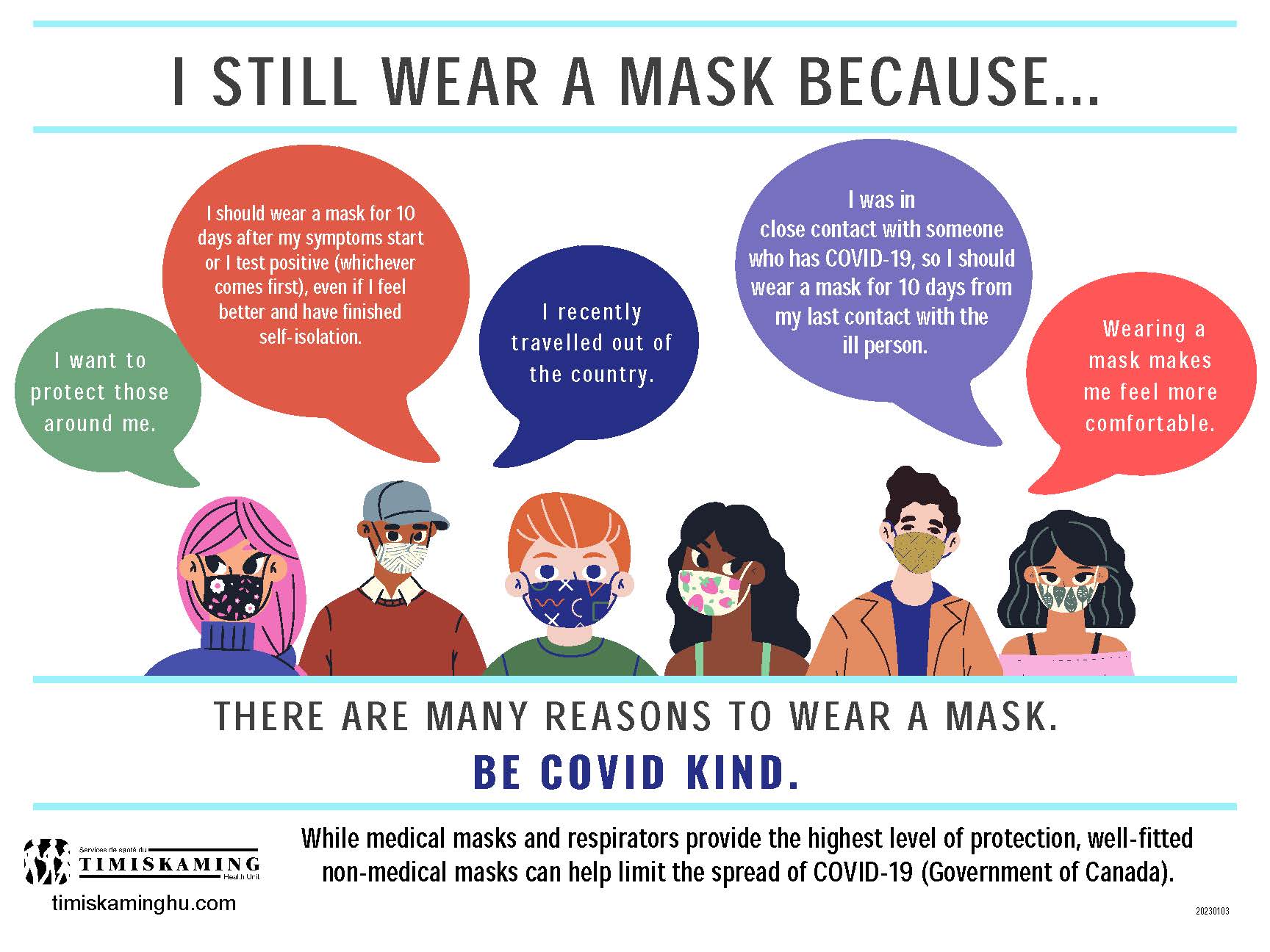 I still wear a mask because...